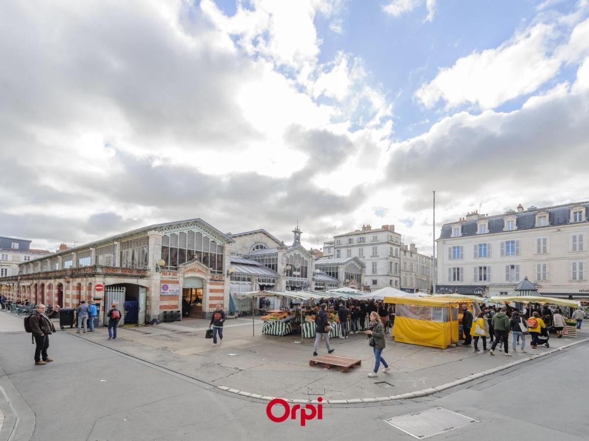 Studio Renove Au Coeur De La Rochelle, Marche A 25M, 2 Personnes, Wifi - Fr-1-535-43 La Rochelle  Bagian luar foto